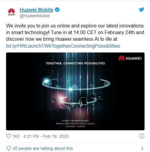 Huawei Foldable smartphone coming at low price in 2020 pic