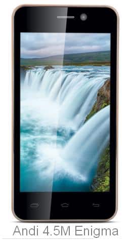 iBall Andi 4.5M Enigma price in India pic