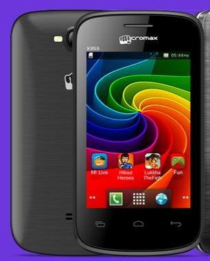 Micromax X353 price in India pic
