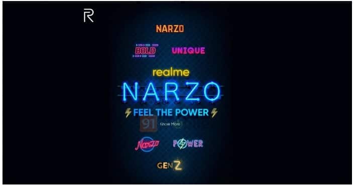 Realme NARZO new smartphone series in India pic