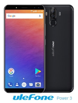 Ulefone Power 3 price information pic