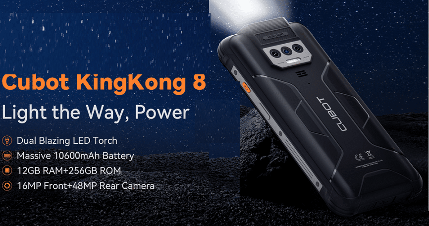 Entry level low price Cubot KingKong 8 in India with quality features image