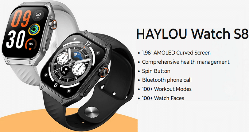 HAYLOU Watch S8 price and features pic Low price of HAYLOU Watch S8 and basic features quality pic